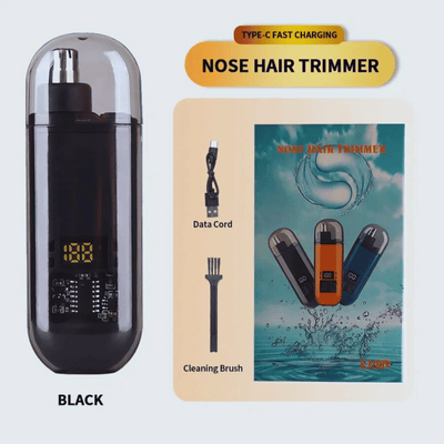 2-in-1 Portable Electric Nose Hair Trimmer