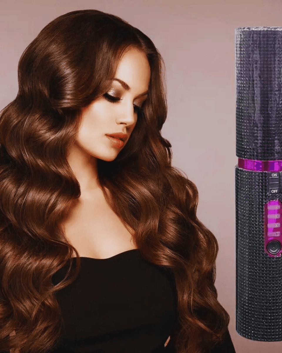 GlowQuartz Cordless Hair Straightener