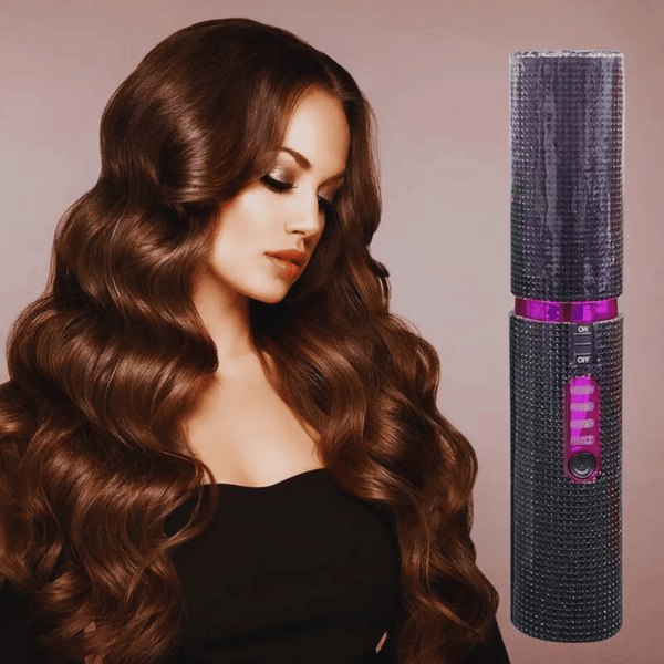 GlowQuartz Cordless Hair Straightener