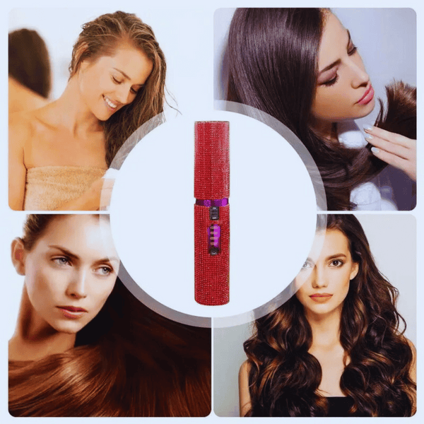 GlowQuartz Cordless Hair Straightener