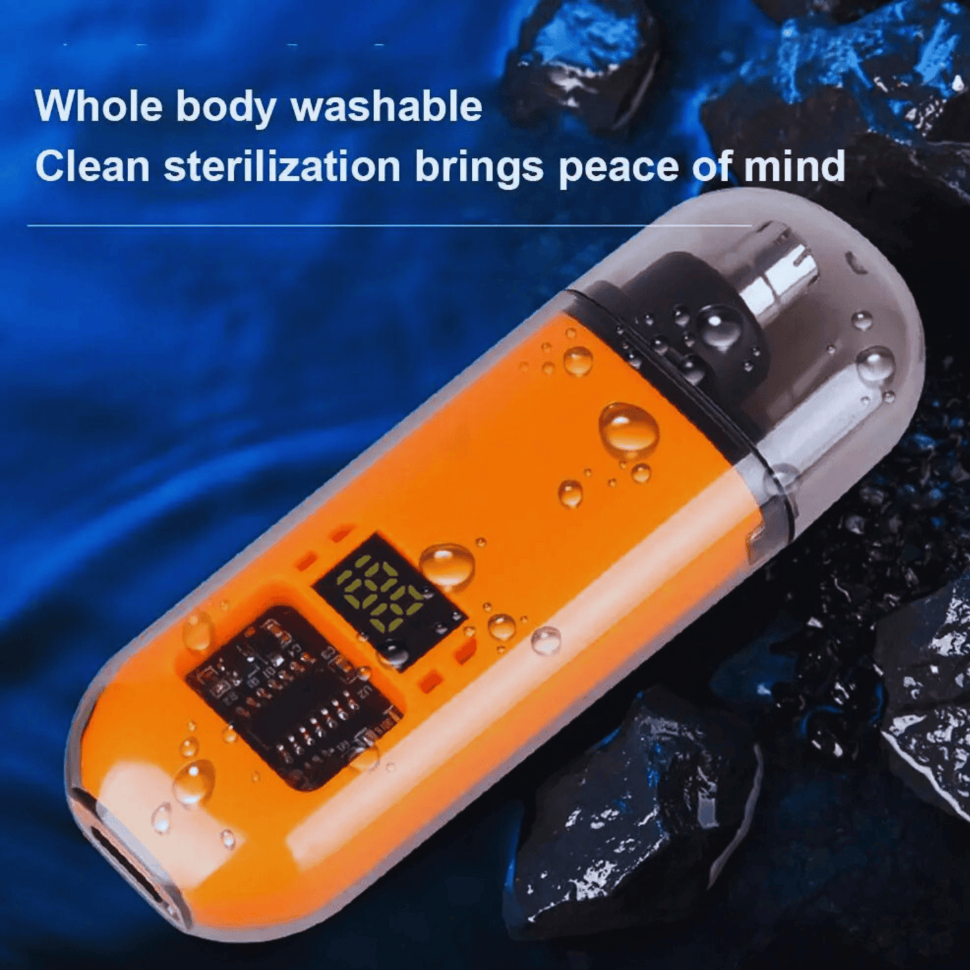 2-in-1 Portable Electric Nose Hair Trimmer